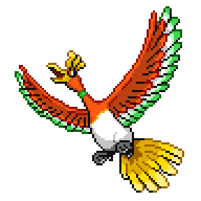 Ho-oh Sprite Image