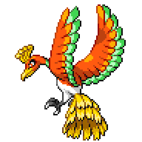 Ho-oh Sprite Image