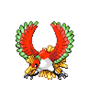Ho-oh Sprite Image