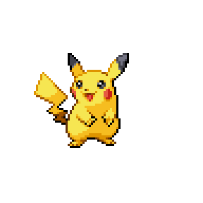 Pikachu Sprite Image