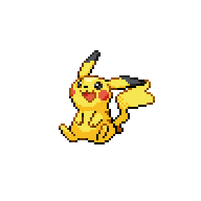 Pikachu Sprite Image