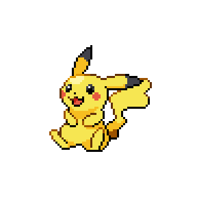 Pikachu Sprite Image