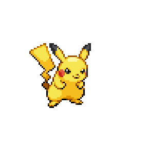 Pikachu Sprite Image