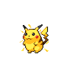 Pikachu Sprite Image