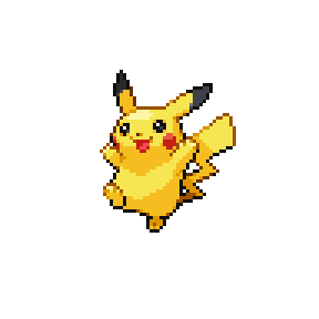 Pikachu Sprite Image