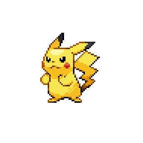 Pikachu Sprite Image