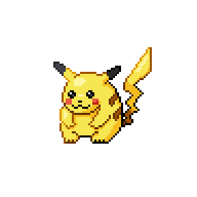 Pikachu Sprite Image