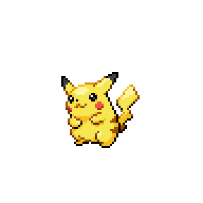 Pikachu Sprite Image