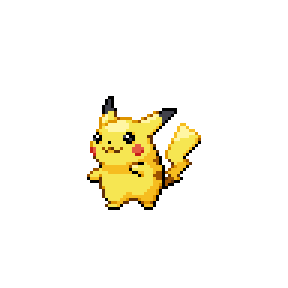 Pikachu Sprite Image
