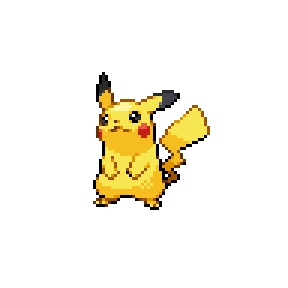Pikachu Sprite Image