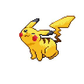 Pikachu Sprite Image