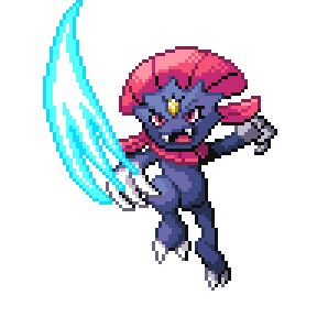 Weavvile Sprite Image