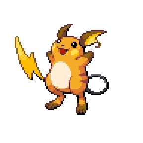Raichu Sprite Image