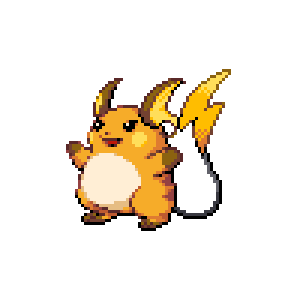 Raichu Sprite Image