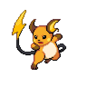 Raichu Sprite Image