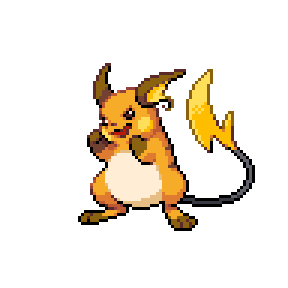 Raichu Sprite Image