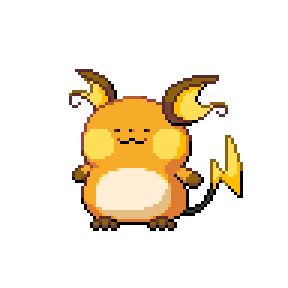 Raichu Sprite Image
