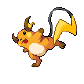 Raichu Sprite Image