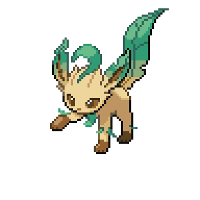 Leaffeon Sprite Image