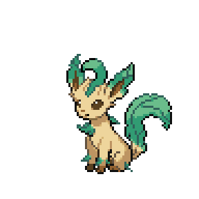 Leaffeon Sprite Image