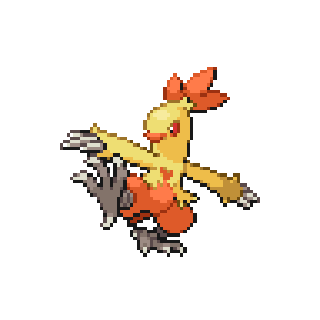 Combusken Sprite Image
