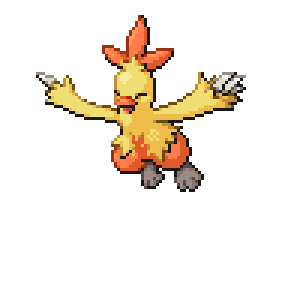 Combusken Sprite Image