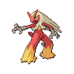 Blaziken Sprite Image