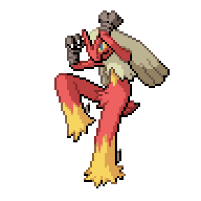 Blaziken Sprite Image
