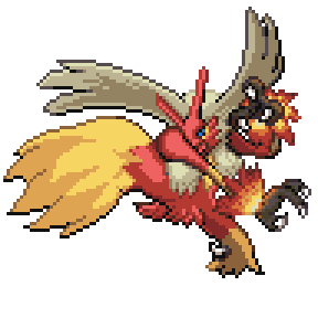 Blaziken Sprite Image