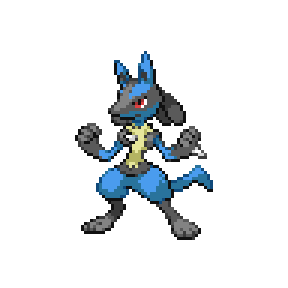 Lucacario Sprite Image