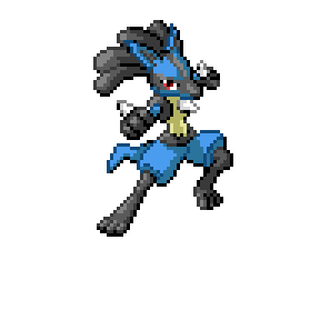 Lucacario Sprite Image