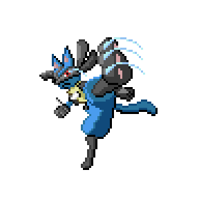 Lucacario Sprite Image