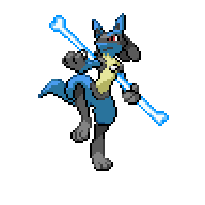 Lucacario Sprite Image