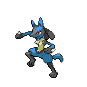 Lucacario Sprite Image
