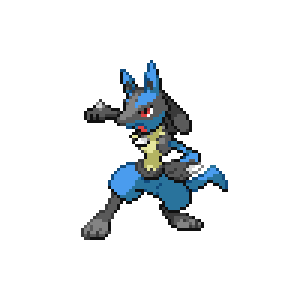 Lucacario Sprite Image