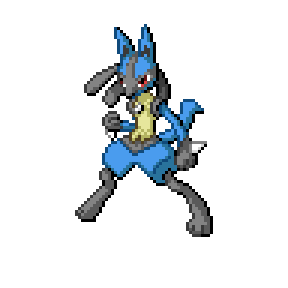 Lucacario Sprite Image