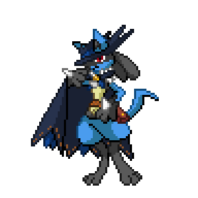 Lucacario Sprite Image