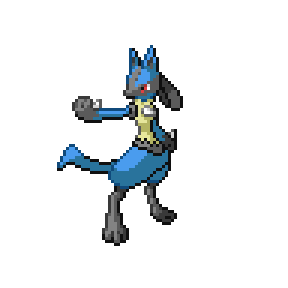 Lucacario Sprite Image