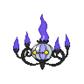 Chandellure Sprite Image
