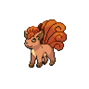 Vulpix Sprite Image