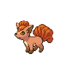 Vulpix Sprite Image