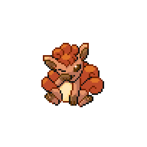 Vulpix Sprite Image