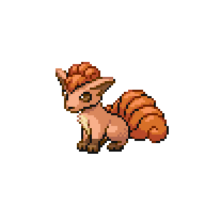 Vulpix Sprite Image