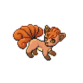 Vulpix Sprite Image