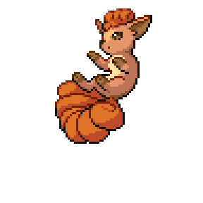 Vulpix Sprite Image