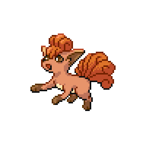 Vulpix Sprite Image
