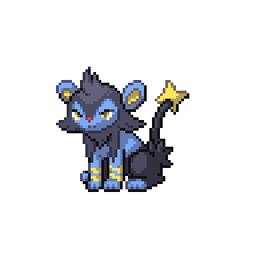 Luxio Sprite Image