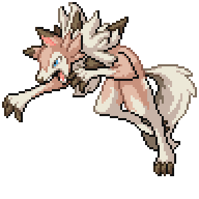 Lycanroc Sprite Image