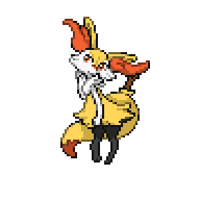 Braixen Sprite Image