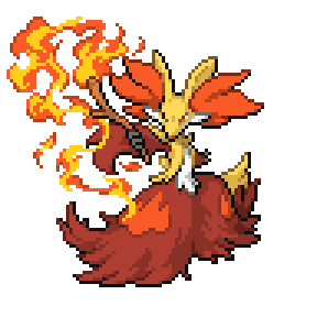 Delphox Sprite Image